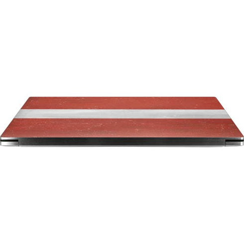 Latvia Flag Distressed Dell XPS Skin